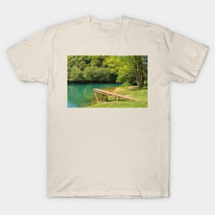 River Una Near Orasac in Bosnia T-Shirt